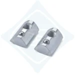 Kanal 8 uyumlu bilyalı T kanal somunu, çinko kaplamalı, yaylı bilye mekanizmalı bağlantı elemanı