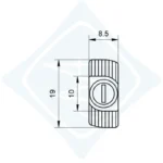 Saplamalı Tırtıllı Somun Kanal 10 - Görsel 2