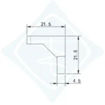 20x20 Köşe Bağlantı - Açılı - Görsel 3